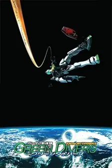 Постер аниме Мобильный воин Гандам: Новый опыт 0087 — Зелёные дайверы